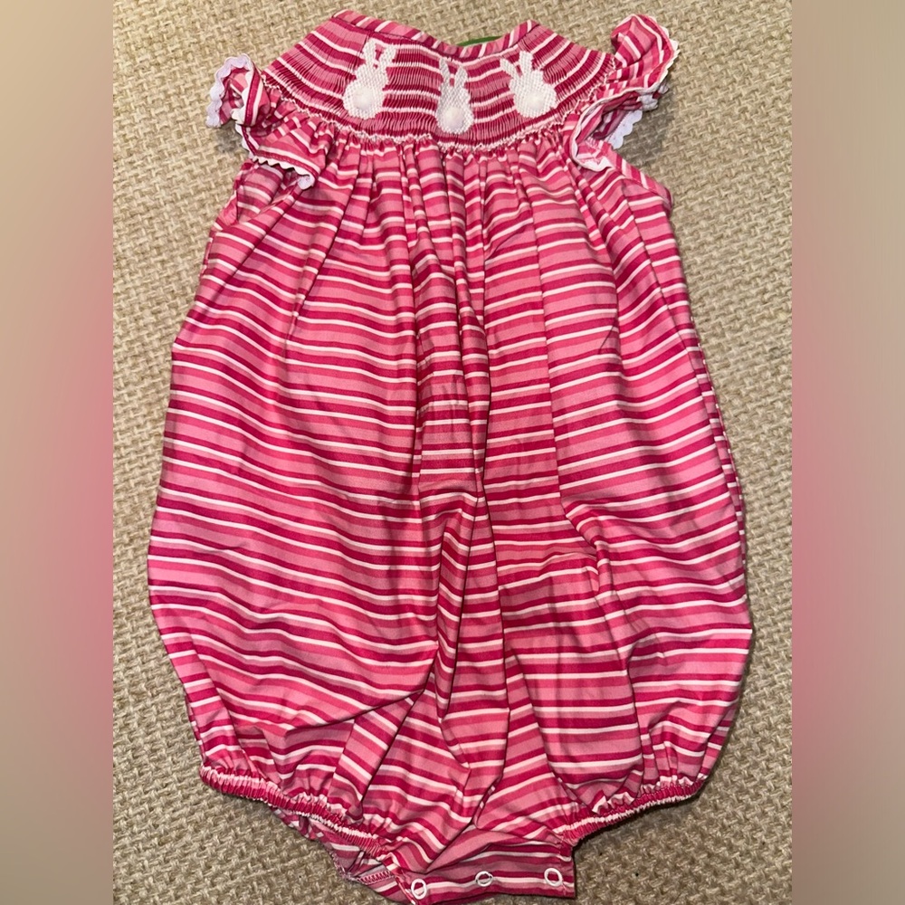 Classic Whimsy Easter Bunny Bubble - 24M
